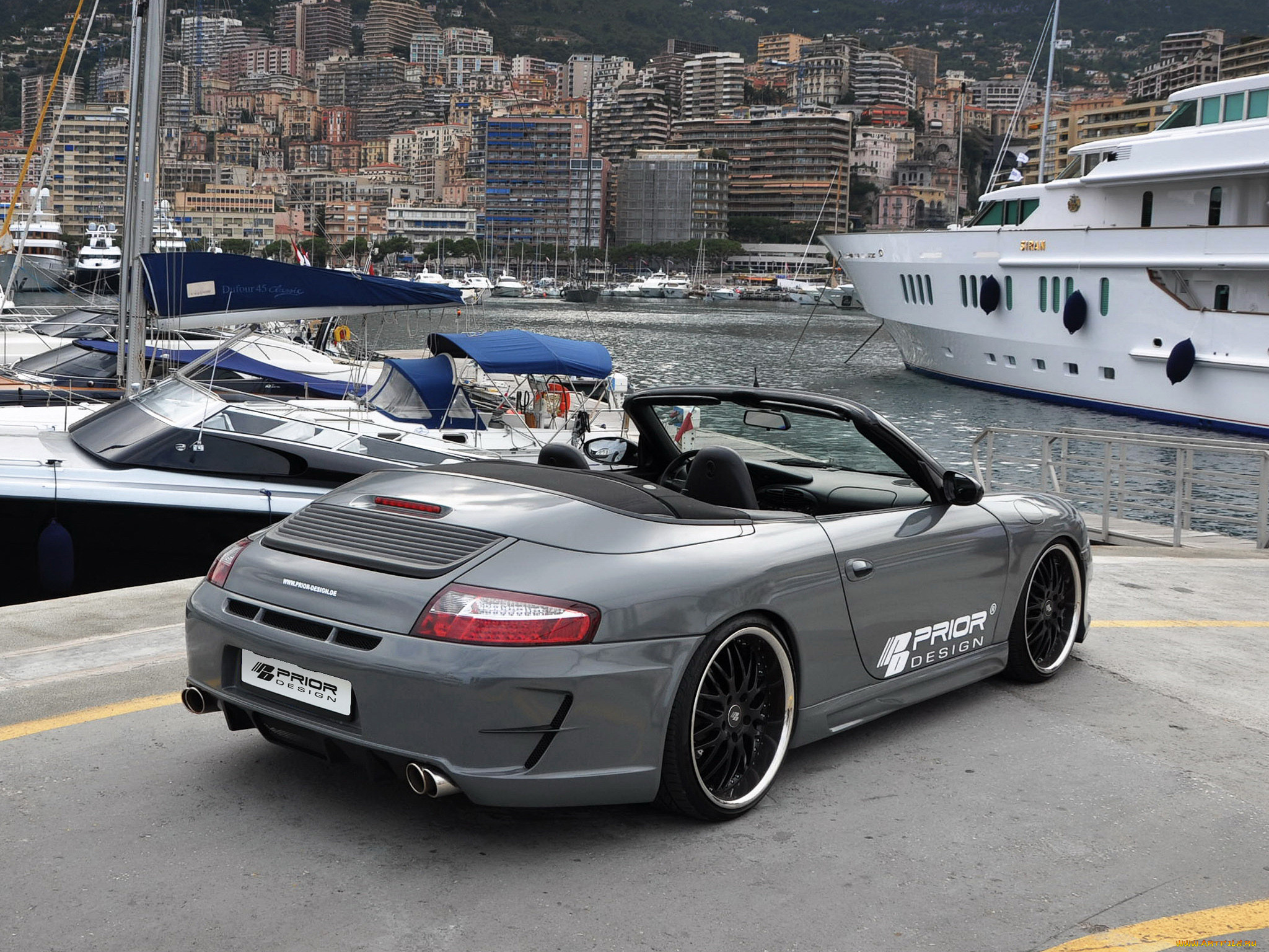 porsche, 996, prior, design, 